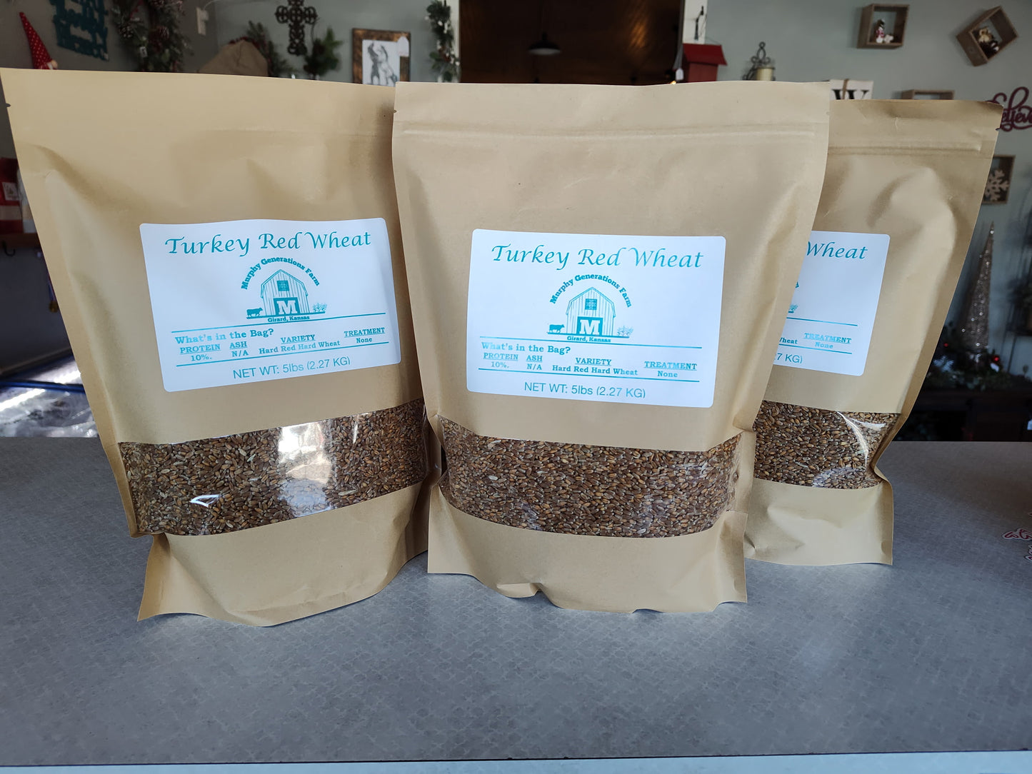 Turkey Red Wheat Berries - 20 lbs