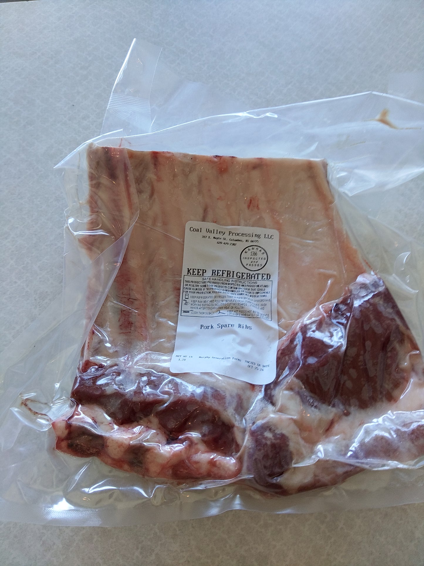 Pork Spare Ribs