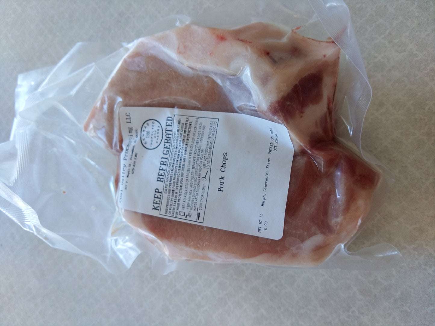 Pork Chops (loin chop)
