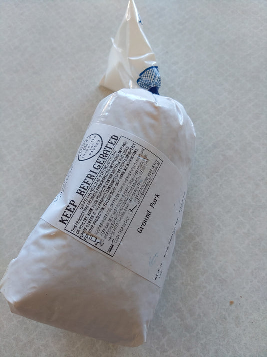 Ground pork