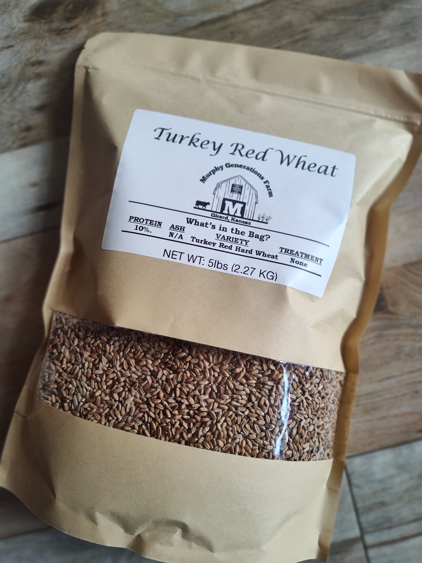 Turkey Red Wheat Berries 5lbs