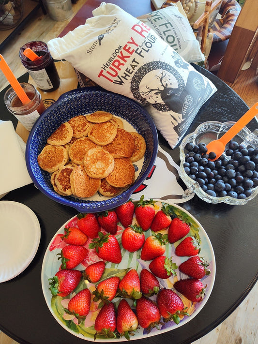 Butter swim Biscuits, Tortillas, Pancakes