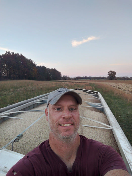 Diversity - white milo, red corn!