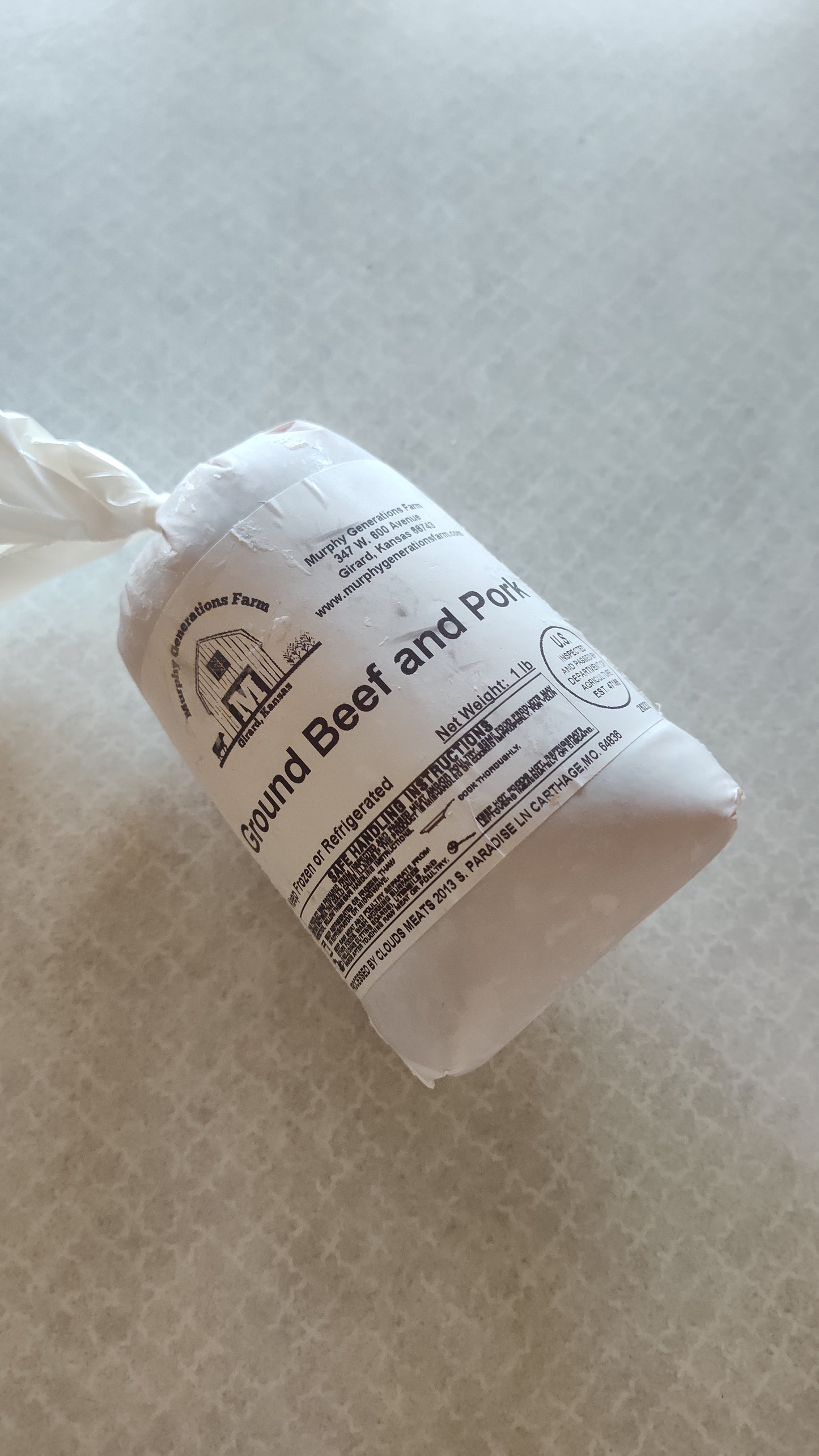 Ground Beef & Pork Blend